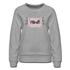 Pitbull Momma - Women’s Premium Sweatshirt - heather gray